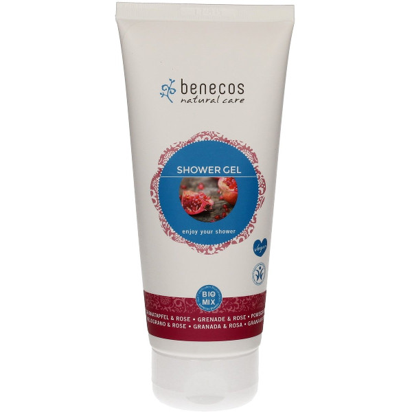 BENECOS Gel de ducha de Granada y Rosa